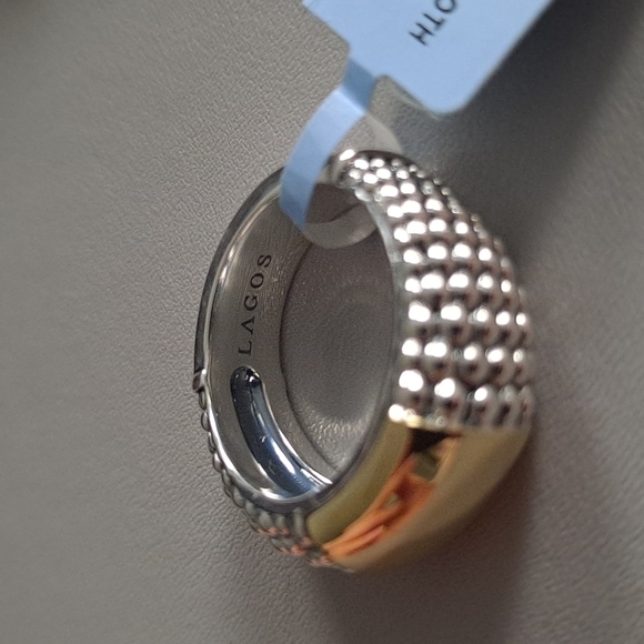 NWT Lagos High Bar Smooth Plate ring - Picture 8 of 16
